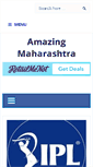 Mobile Screenshot of amazingmaharashtra.com